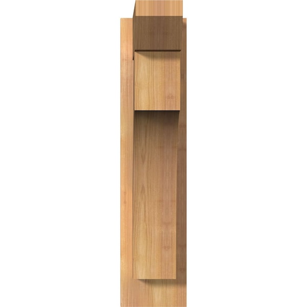 Westlake Slat Smooth Outlooker, Western Red Cedar, 5 1/2W X 16D X 24H